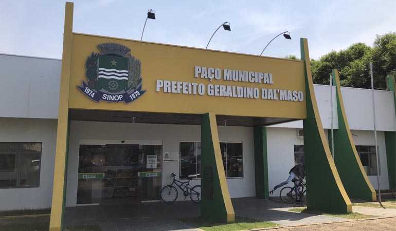 Vista aérea da cidade de Sinop, Mato Grosso