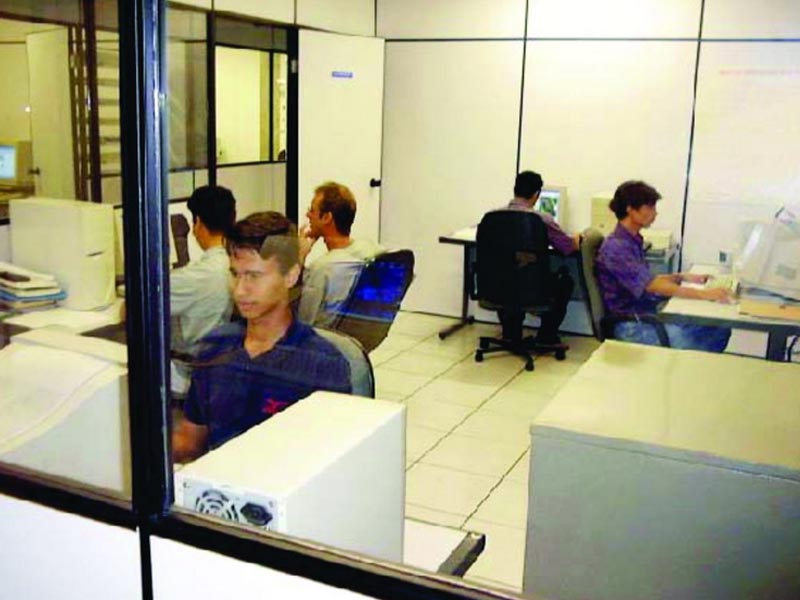 Primeira equipe da Tecnomapas